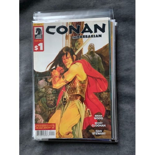 4 - Dark Horse Comics, Conan The Barbarian (10 issues in this lot)Dark Horse Comics, Conan The Barbarian... 