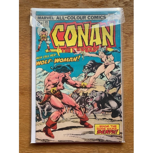 41 - Marvel Comics, Conan The Barbarian (5 Issues in this Lot) Marvel Comics, Conan The Barbarian Issues ... 