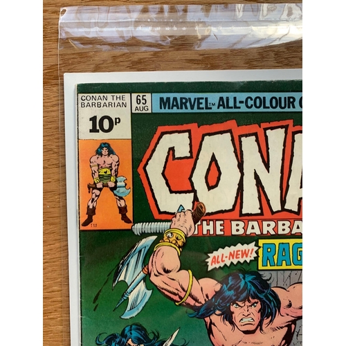 43 - Marvel Comics, Conan The Barbarian (10 Issues in this Lot) Marvel Comics, Conan The Barbarian Issues... 