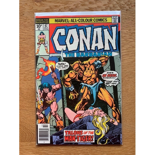 43 - Marvel Comics, Conan The Barbarian (10 Issues in this Lot) Marvel Comics, Conan The Barbarian Issues... 