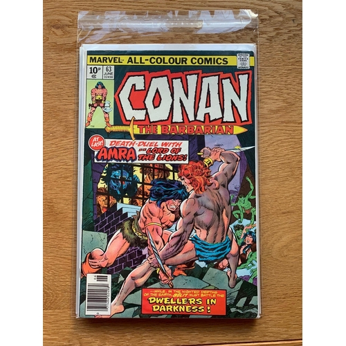 43 - Marvel Comics, Conan The Barbarian (10 Issues in this Lot) Marvel Comics, Conan The Barbarian Issues... 