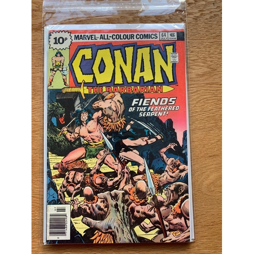 43 - Marvel Comics, Conan The Barbarian (10 Issues in this Lot) Marvel Comics, Conan The Barbarian Issues... 