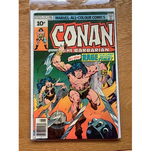 43 - Marvel Comics, Conan The Barbarian (10 Issues in this Lot) Marvel Comics, Conan The Barbarian Issues... 