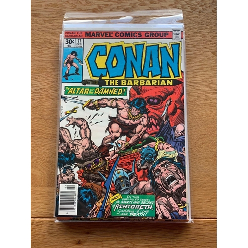 44 - Marvel Comics, Conan The Barbarian (6 Issues in this Lot) Marvel Comics, Conan The Barbarian Issues ... 