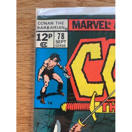 44 - Marvel Comics, Conan The Barbarian (6 Issues in this Lot) Marvel Comics, Conan The Barbarian Issues ... 