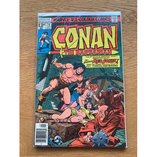 44 - Marvel Comics, Conan The Barbarian (6 Issues in this Lot) Marvel Comics, Conan The Barbarian Issues ... 