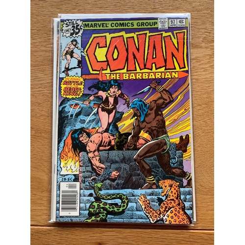 45 - Marvel Comics, Conan The Barbarian (8 Issues in this Lot) Marvel Comics, Conan The Barbarian Issues ... 