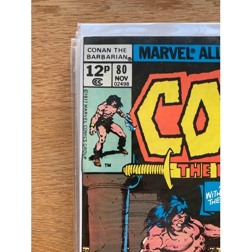 45 - Marvel Comics, Conan The Barbarian (8 Issues in this Lot) Marvel Comics, Conan The Barbarian Issues ... 