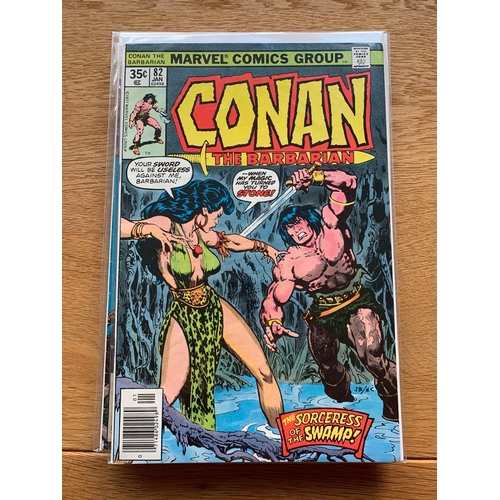 45 - Marvel Comics, Conan The Barbarian (8 Issues in this Lot) Marvel Comics, Conan The Barbarian Issues ... 