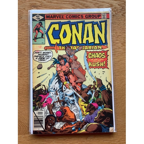 46 - Marvel Comics, Conan The Barbarian (7 Issues in this Lot) Marvel Comics, Conan The Barbarian Issues ... 