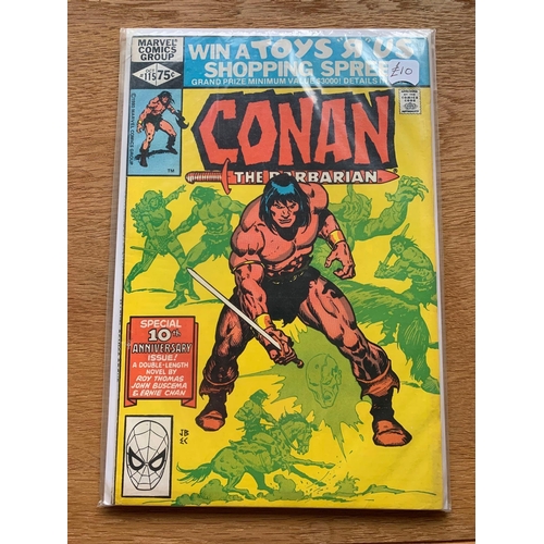 47 - Marvel Comics, Conan The Barbarian (5 Issues in this Lot) Marvel Comics, Conan The Barbarian Issues ... 