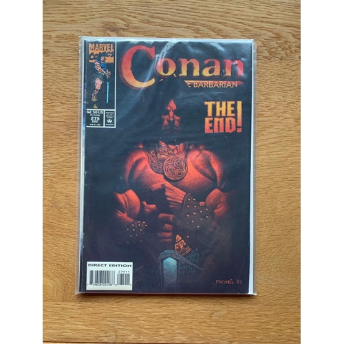 62 - Marvel Comics, Conan The Barbarian (Issues in this Lot includes key issue THE END) Marvel Comics, Co... 