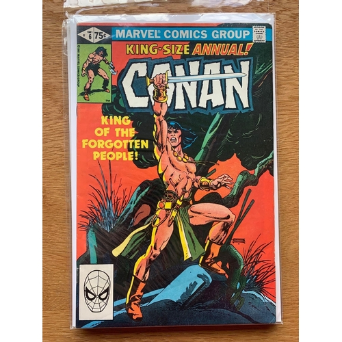 64 - Marvel Comics, Conan The Barbarian King Sized Annual (4 Issues in this Lot) Marvel Comics, Conan The... 