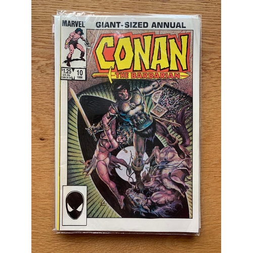 65 - Marvel Comics, Conan The Barbarian King Sized Annual (3 Issues in this Lot) Marvel Comics, Conan The... 