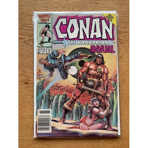 65 - Marvel Comics, Conan The Barbarian King Sized Annual (3 Issues in this Lot) Marvel Comics, Conan The... 