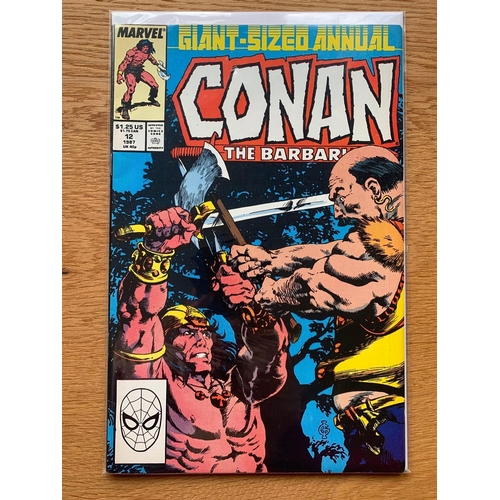 65 - Marvel Comics, Conan The Barbarian King Sized Annual (3 Issues in this Lot) Marvel Comics, Conan The... 