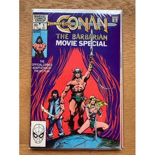 66 - Marvel Comics, Conan The Barbarian Movie Special Issues #1 and #2 Marvel Comics, Conan The Barbarian... 