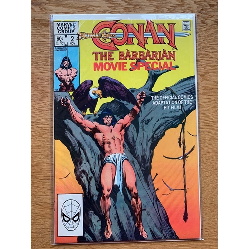 66 - Marvel Comics, Conan The Barbarian Movie Special Issues #1 and #2 Marvel Comics, Conan The Barbarian... 