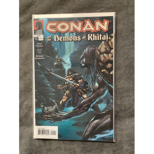 7 - Dark Horse Comics, Conan and the Demons of Khitai  (3 issues in this lot)Dark Horse Comics, Conan an... 