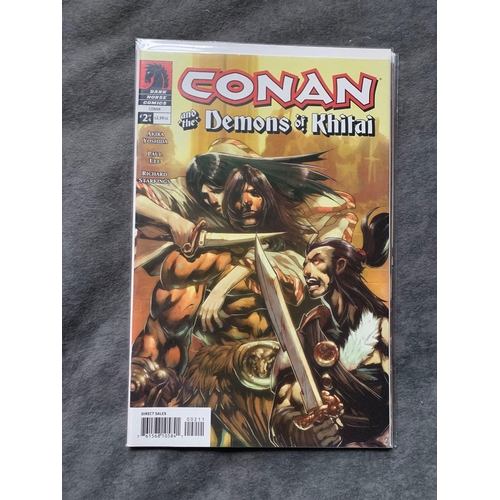 7 - Dark Horse Comics, Conan and the Demons of Khitai  (3 issues in this lot)Dark Horse Comics, Conan an... 