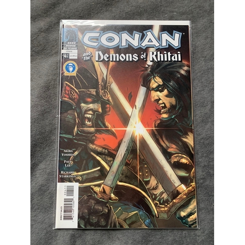 7 - Dark Horse Comics, Conan and the Demons of Khitai  (3 issues in this lot)Dark Horse Comics, Conan an... 