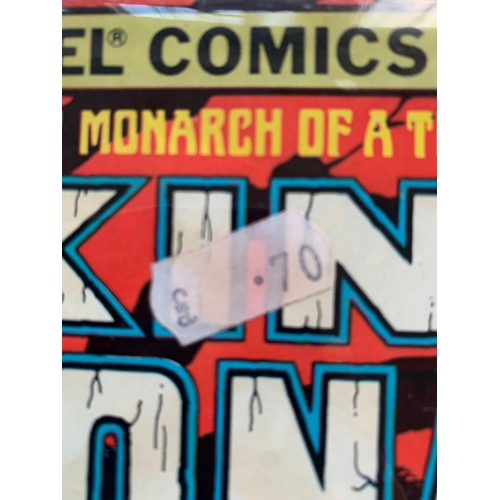 77 - Marvel Comics, King Conan Issue #15 sticker on book as pictured Marvel Comics, King Conan Issue #15 ... 