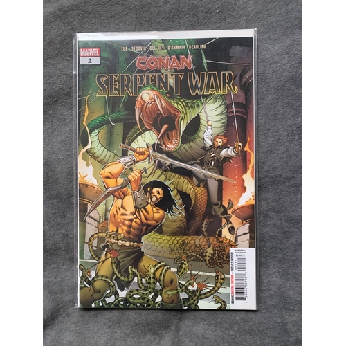 8 - Marvel, Conan Serpent War  (3 issues in this lot)Marvel, Conan Serpent War issues 1, 2, 4