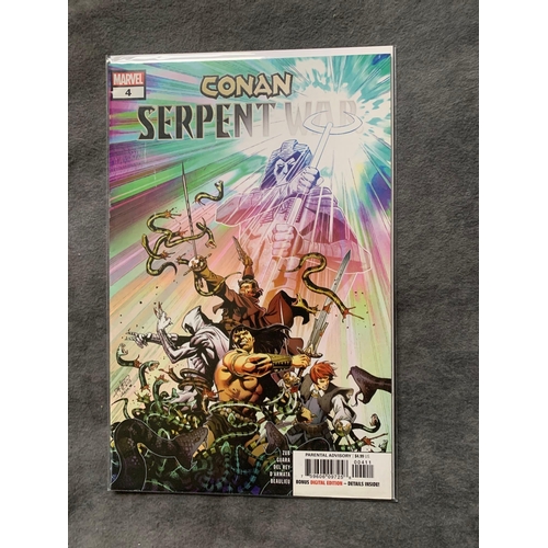 8 - Marvel, Conan Serpent War  (3 issues in this lot)Marvel, Conan Serpent War issues 1, 2, 4