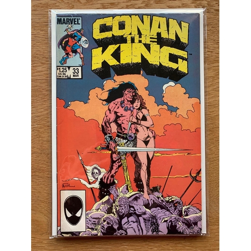 81 - Marvel Comics, Conan The King (4 Issues in this Lot) Marvel Comics, Conan The King Issues #30 #32 #3... 