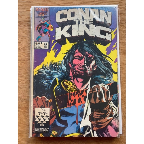 82 - Marvel Comics, Conan The King (5 Issues in this Lot) Marvel Comics, Conan The King Issues run of #35... 