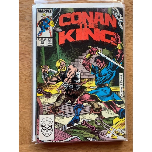 83 - Marvel Comics, Conan The King (6 Issues in this Lot) Marvel Comics, Conan The King Issues #43 #45 #4... 