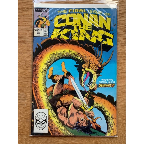 85 - Marvel Comics, Conan The King (2 Issues in this Lot this includes final issue) Marvel Comics, Conan ... 