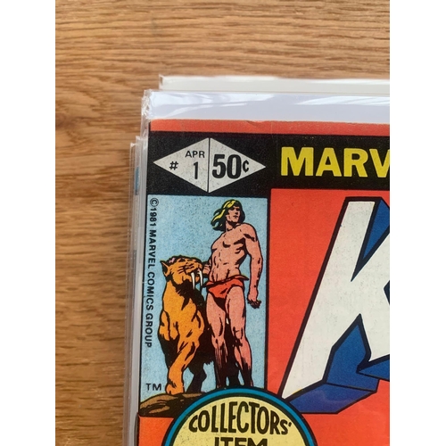 86 - Marvel Comics Group, Kazar The Savage. (14 Issues in this Lot)Marvel Comics Group, Kazar The Savage.... 