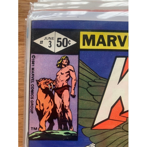 86 - Marvel Comics Group, Kazar The Savage. (14 Issues in this Lot)Marvel Comics Group, Kazar The Savage.... 