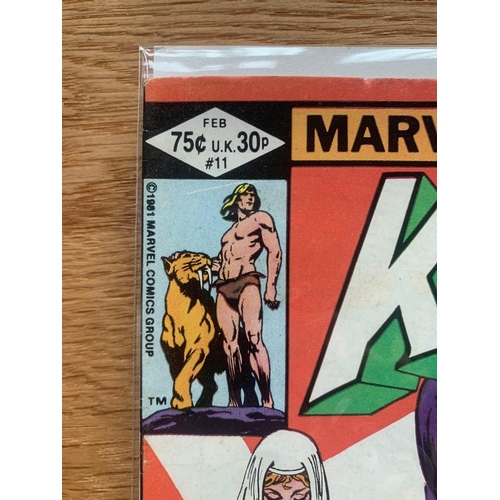 86 - Marvel Comics Group, Kazar The Savage. (14 Issues in this Lot)Marvel Comics Group, Kazar The Savage.... 