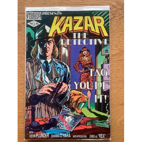 86 - Marvel Comics Group, Kazar The Savage. (14 Issues in this Lot)Marvel Comics Group, Kazar The Savage.... 