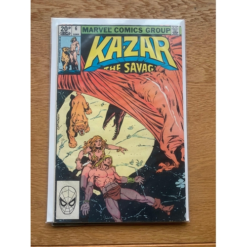 86 - Marvel Comics Group, Kazar The Savage. (14 Issues in this Lot)Marvel Comics Group, Kazar The Savage.... 