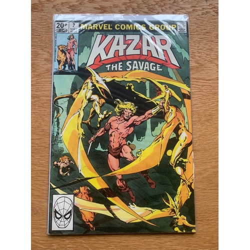 86 - Marvel Comics Group, Kazar The Savage. (14 Issues in this Lot)Marvel Comics Group, Kazar The Savage.... 