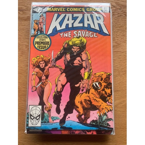 86 - Marvel Comics Group, Kazar The Savage. (14 Issues in this Lot)Marvel Comics Group, Kazar The Savage.... 