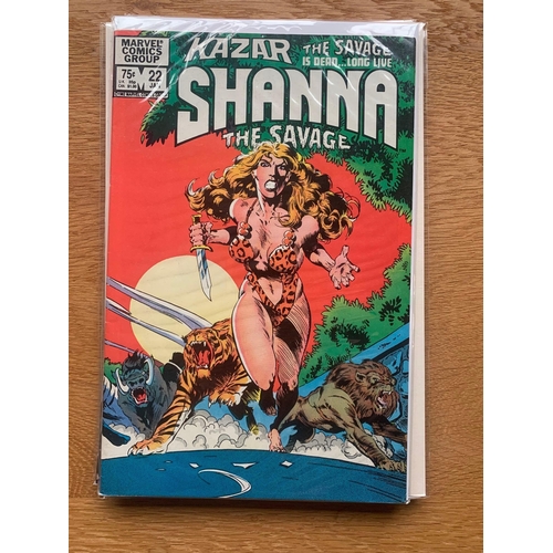 87 - Marvel Comics Group, Kazar The Savage. (11 Issues in this Lot)Marvel Comics Group, Kazar The Savage.... 