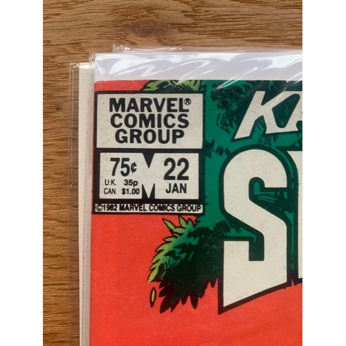 87 - Marvel Comics Group, Kazar The Savage. (11 Issues in this Lot)Marvel Comics Group, Kazar The Savage.... 