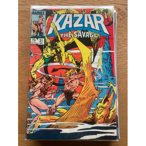 87 - Marvel Comics Group, Kazar The Savage. (11 Issues in this Lot)Marvel Comics Group, Kazar The Savage.... 