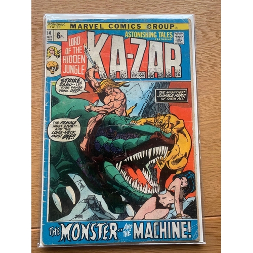 88 - Marvel Comics Group, Kazar The Savage. (2 Issues in this Lot)Marvel Comics Group, Kazar The Savage. ... 