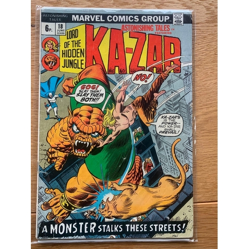 88 - Marvel Comics Group, Kazar The Savage. (2 Issues in this Lot)Marvel Comics Group, Kazar The Savage. ... 