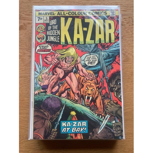 89 - Marvel Comics Group, Kazar The Savage. (12 Issues in this Lot)Marvel Comics Group, Kazar The Savage.... 