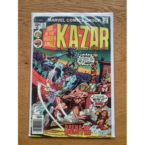 89 - Marvel Comics Group, Kazar The Savage. (12 Issues in this Lot)Marvel Comics Group, Kazar The Savage.... 