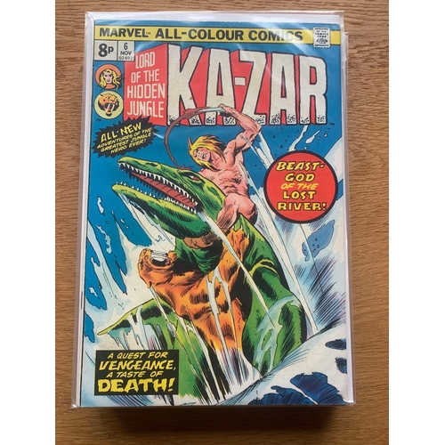 89 - Marvel Comics Group, Kazar The Savage. (12 Issues in this Lot)Marvel Comics Group, Kazar The Savage.... 