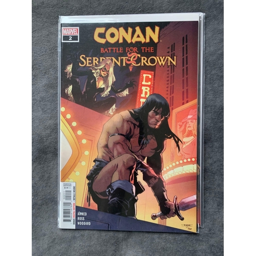 9 - Marvel, Conan Battle for the Serpent Crown  (4 issues in this lot)Marvel, Conan Battle for the Serpe... 