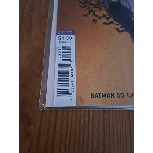 103 - DC  Comics. Batman #50 Variant Cover DC  Comics. Batman #50 Variant Cover