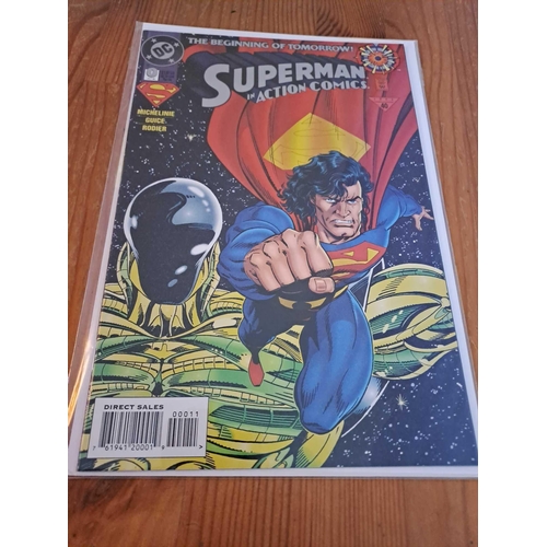 117 - DC Comics, Superman in Action Comics the begining of tomorrow #0DC Comics, Superman in Action Comics... 